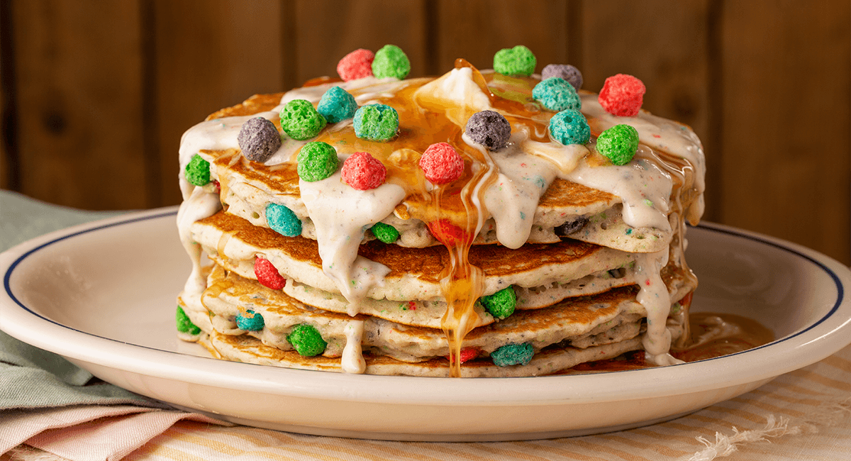 Cap’n Crunch Oops! All Berries Pancakes