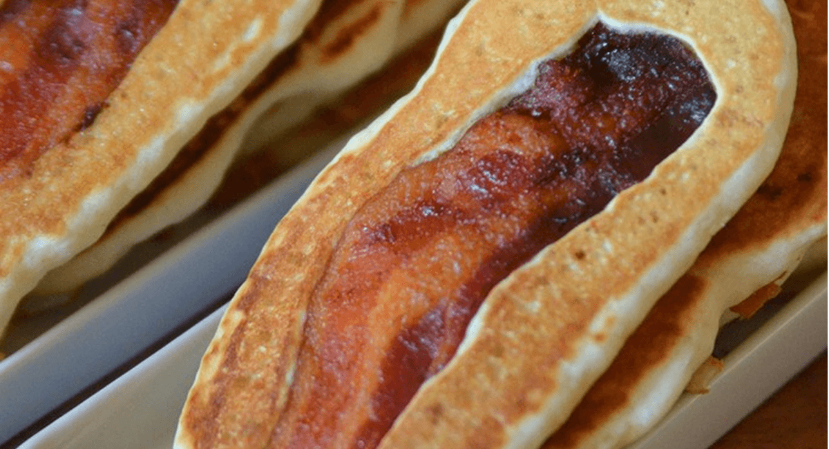 Bacon Strip Pancakes