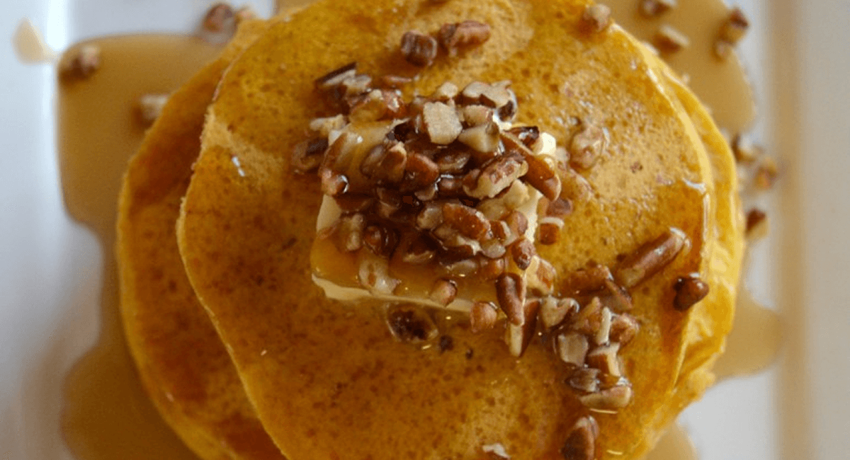 Pumpkin Cinnamon Pancakes