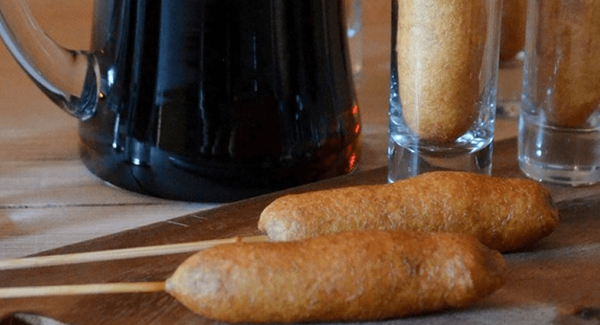 Sausage Pancakes on a Stick